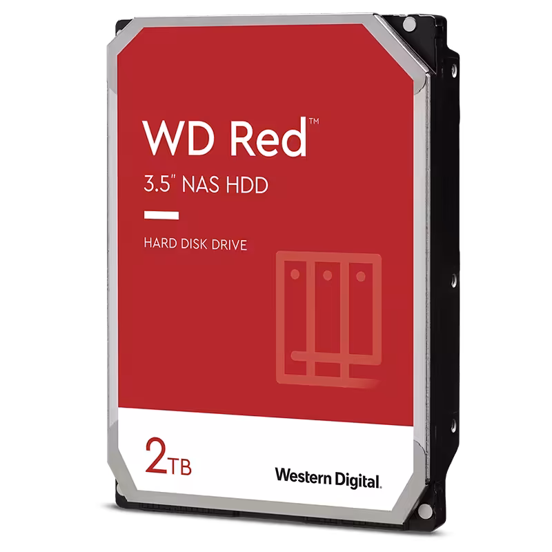 هارد اینترنال وسترن دیجیتال مدل Red با ظرفیت 2 ترابایت | آی تی هوم