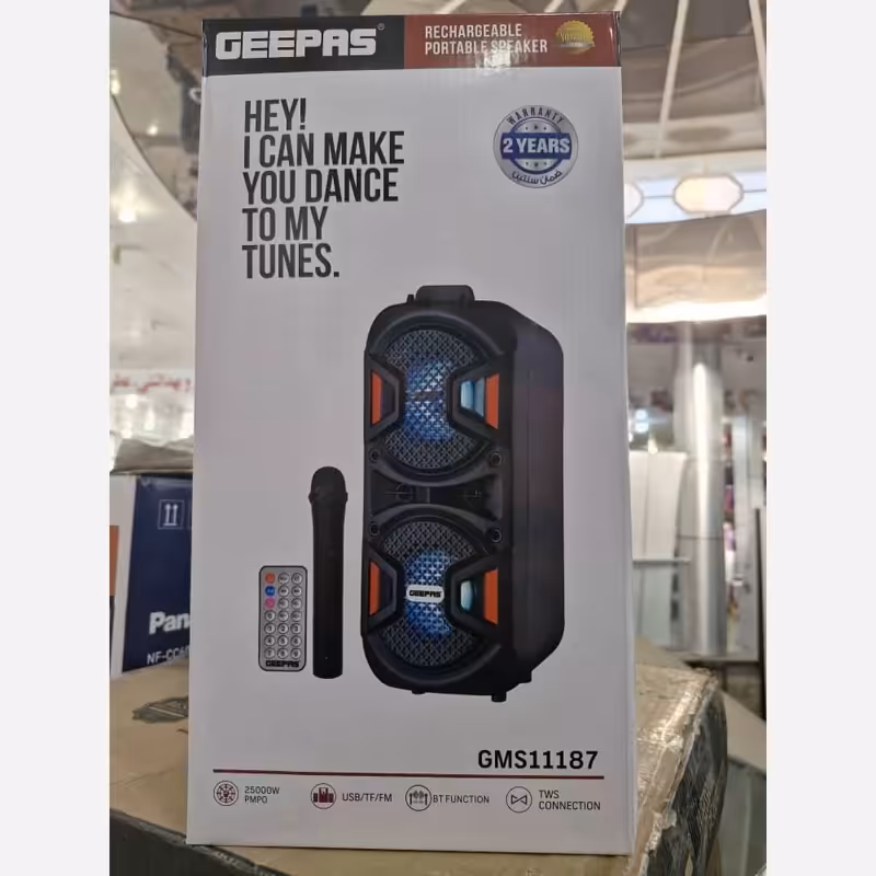 اسپیکر و باند جیپاس میکروفون دار وکنترل دار مدل11187 لطفا قبل ازثبت موجودی وقیمت بگیرید