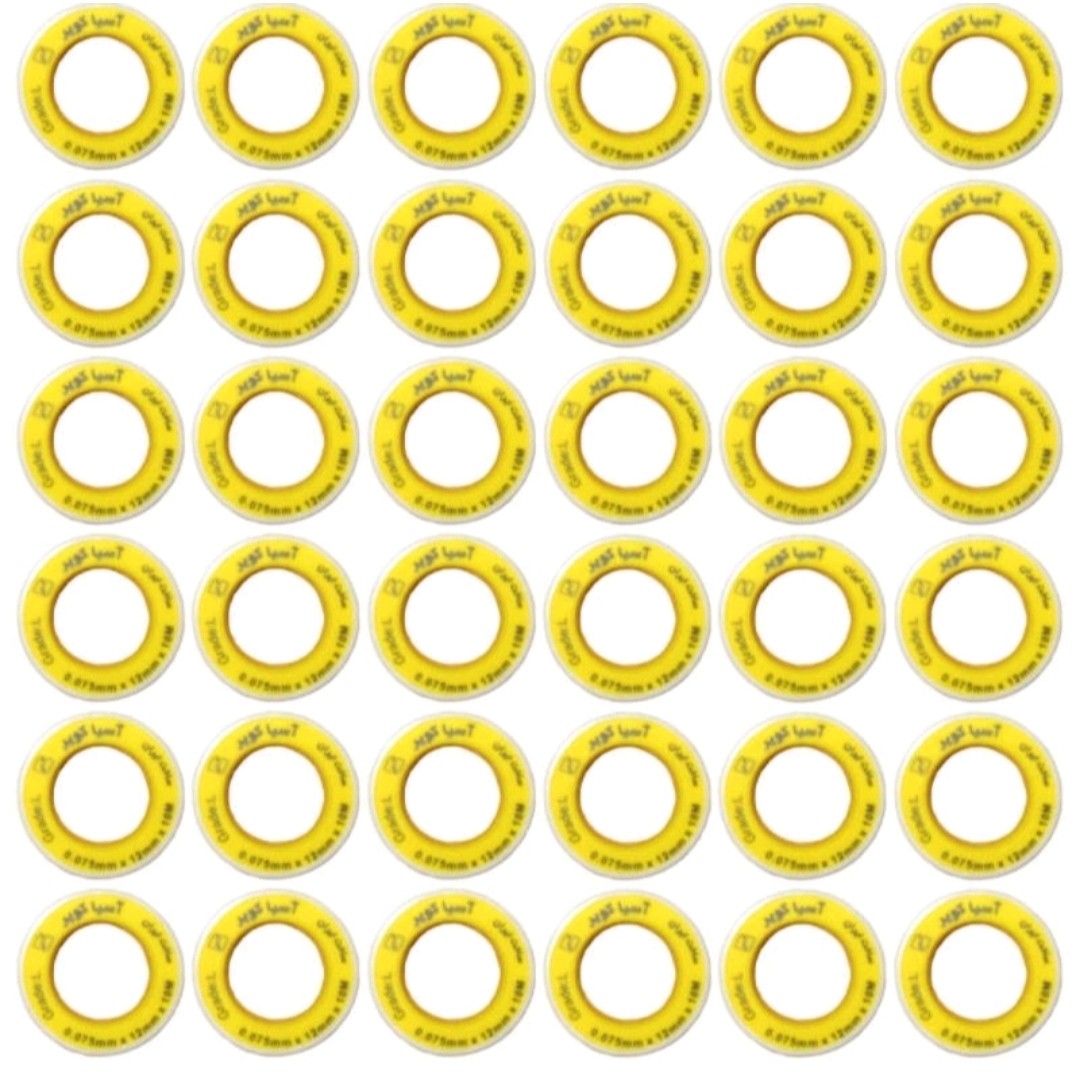 تفلون نواری اسیا طلایی 36عدد