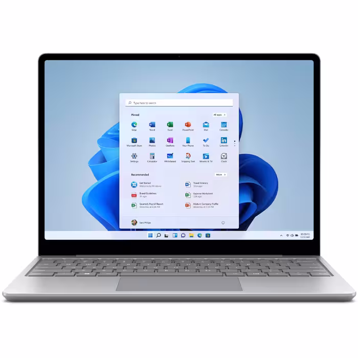 لپ تاپ 12 اینچی مایکروسافت مدل SurfaceLaptop Go 2 i5-4GB-128GB 2022