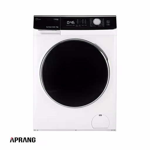 ماشین لباسشویی جی پلاس مدل GWM-K846 ظرفیت 8 کیلوگرم - سفید