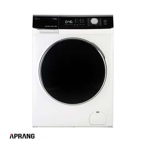 ماشین لباسشویی جی پلاس مدل GWM-K846 ظرفیت 8 کیلوگرم - سفید