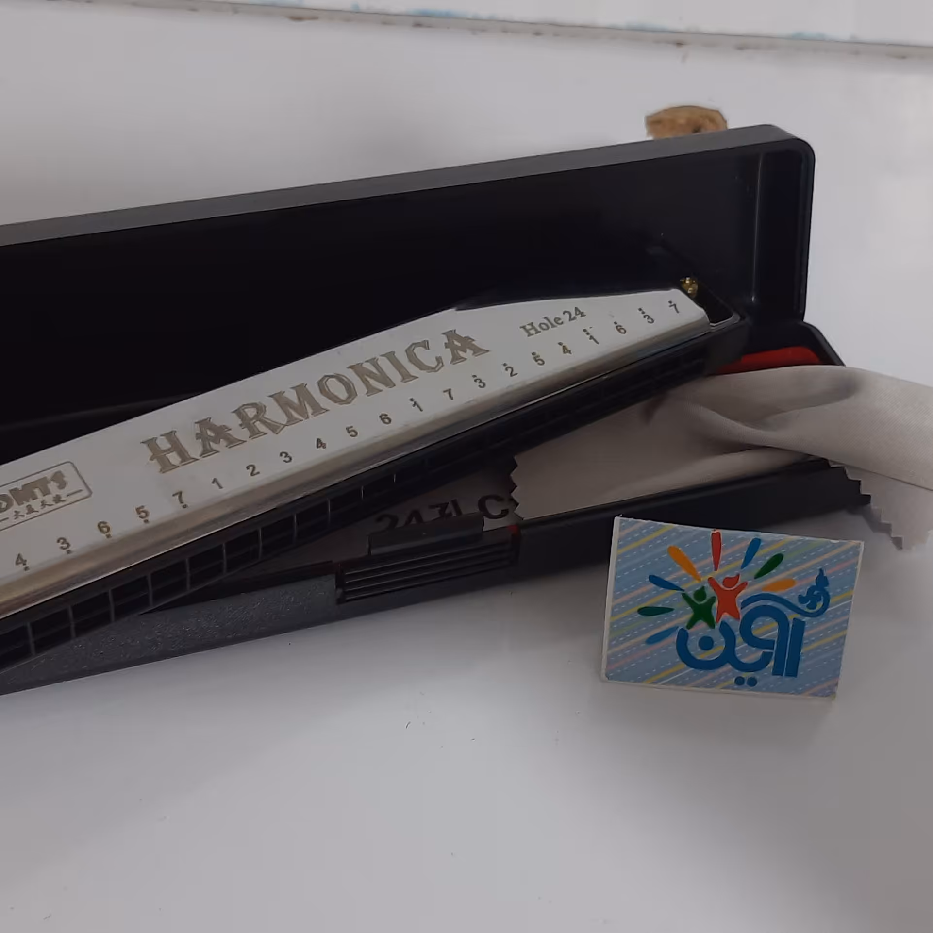 سازدهنی فلزی بزرگ خارجی برند معتبر هارمونیکا با کیفیت