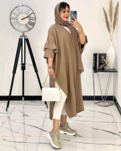مانتو اسپرت زنانه ابروبادی مدل ایلین