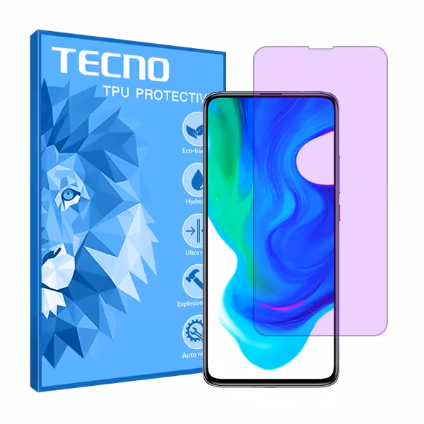 گلس شیائومی Poco F2 Pro مدل هیدروژلی آنتی پرپل برند تکنو کد S