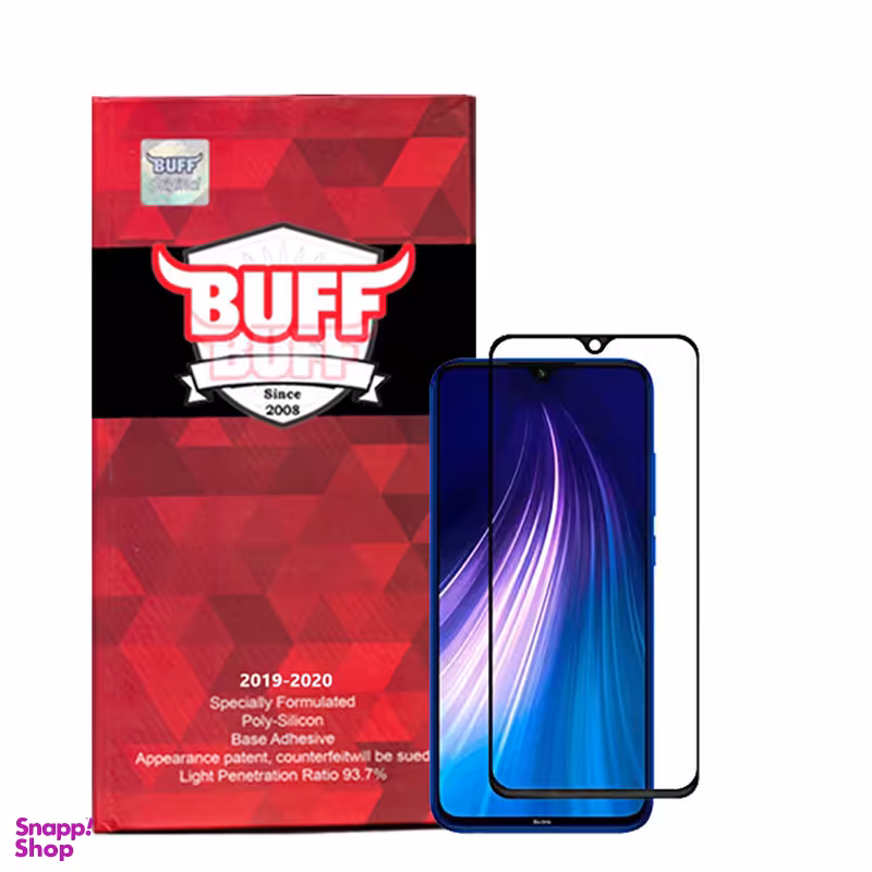 محافظ صفحه نمایش 5D بوف مدل F33 مناسب برای گوشی موبایل شیائومی Redmi note 8