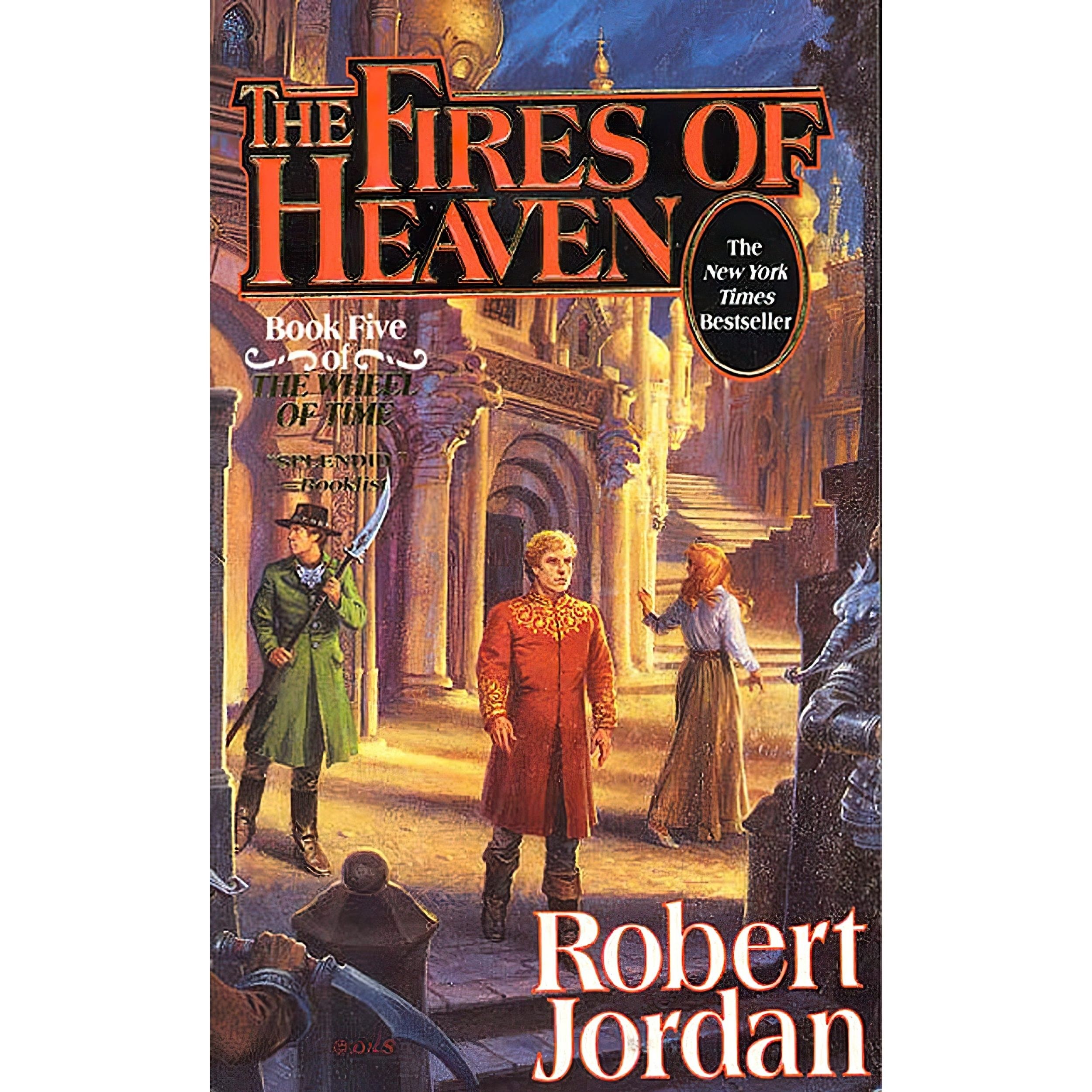 کتاب زبان اصلی The Fires of Heaven The Wheel of Time Book Wheel of Time