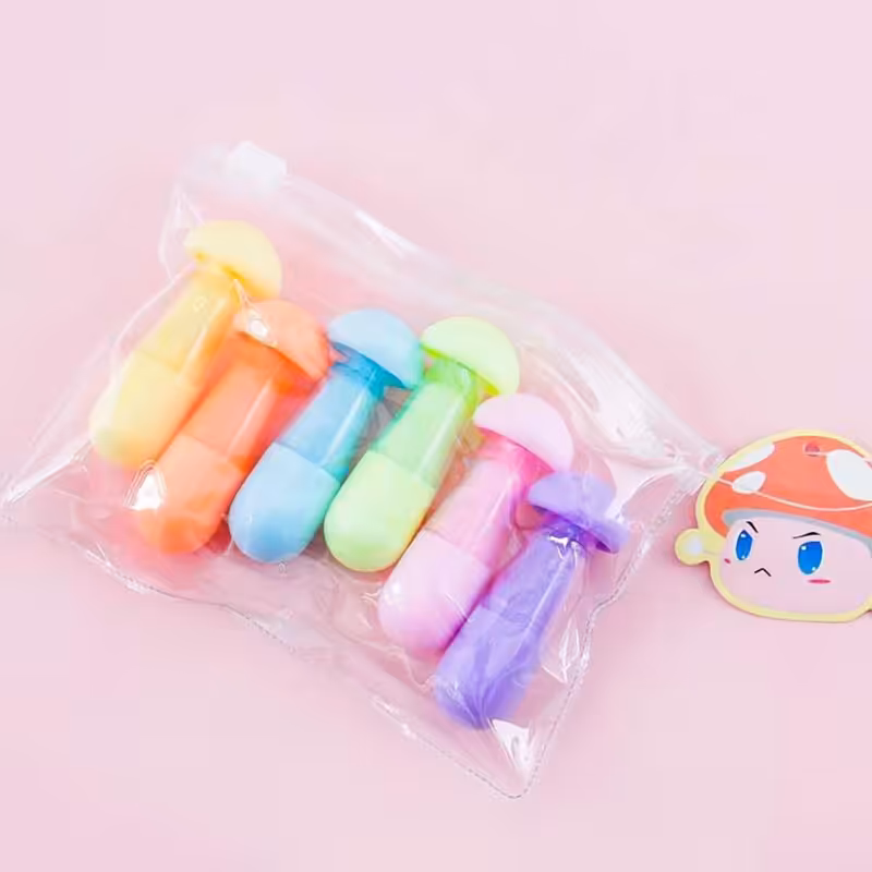 مینی هایلایتر طرح قارچ 