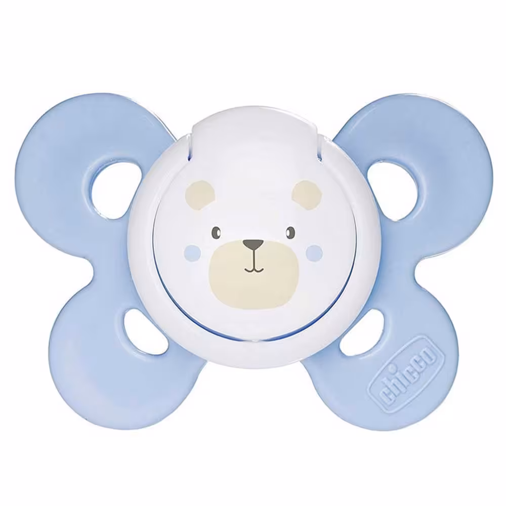  پستانک فیزیو کامفورت 0 تا 6ماه طرح خرس چیکو Chicco 
