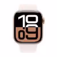 خرید، قیمت و مشخصات کامل ساعت مچی هوشمند اپل واچ سری 10 سایز 46 میلیمتر آلومینیومی رز گلد