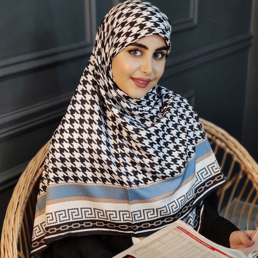 روسری مجلسی نخی ترک بهاره طرح زیبا و بهاری چهار فصل قواره 140 د2
