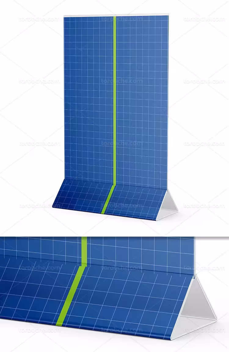 موکاپ منو رستوران لایه باز | گرافیک با طعم تربچه