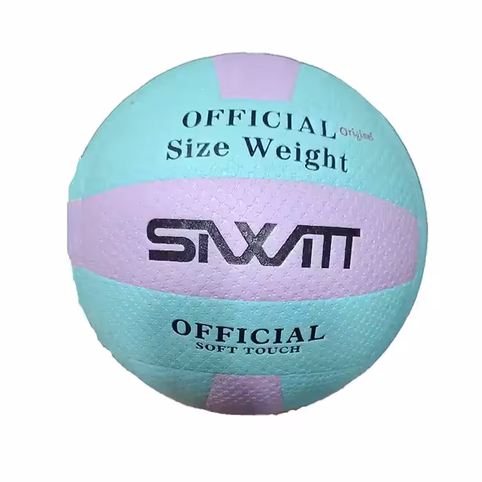 توپ والیبال SIW1 فیروزه ای بنفش سایز 5