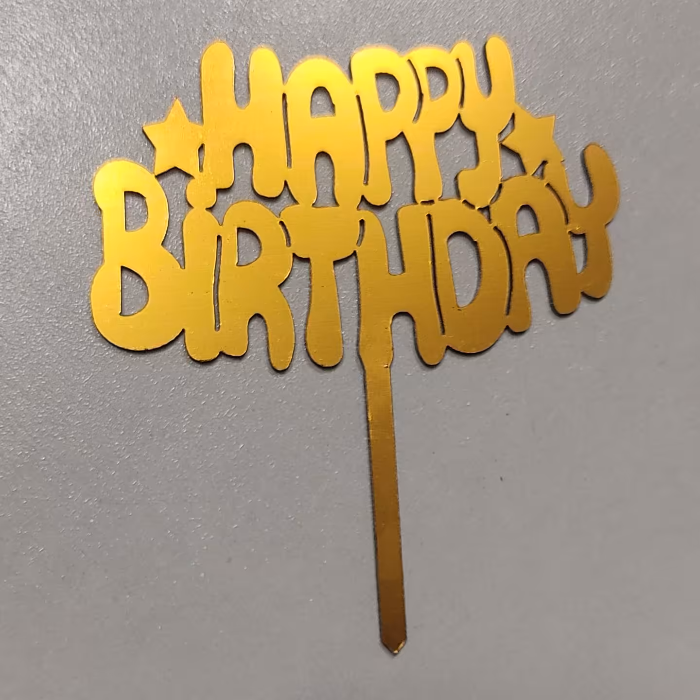 تاپر هپی برسدی مینی پایه دار ساده ارتفاع حدودا 7 تا8 سانت