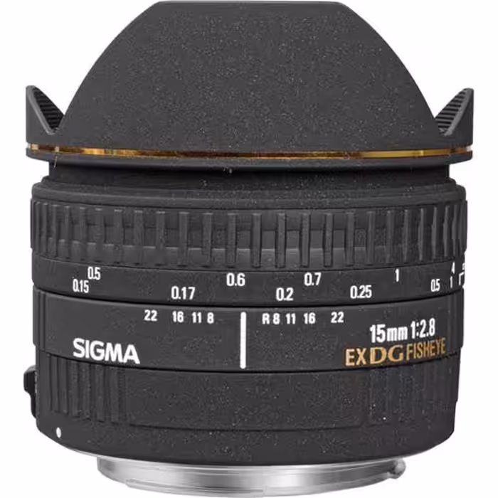 لنز پرایم سیگما Sigma 15mm f/2.8 EX DG Diagonal Fisheye برای نیکون