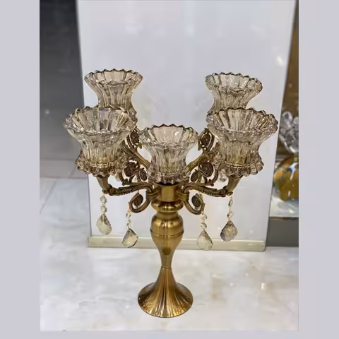 شمعدان کنارسالنی 5 شعله