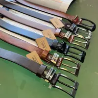 کمربند برند اکوال چرم طبیعی گاوی