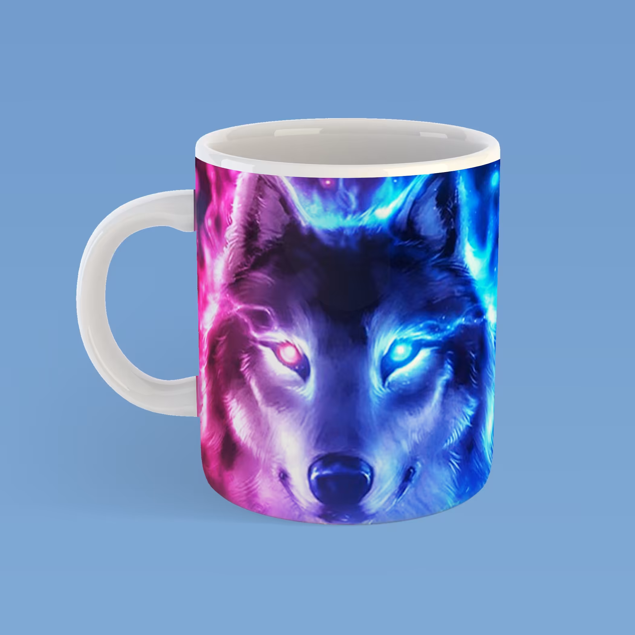 ماگ طرح گرگ کد04