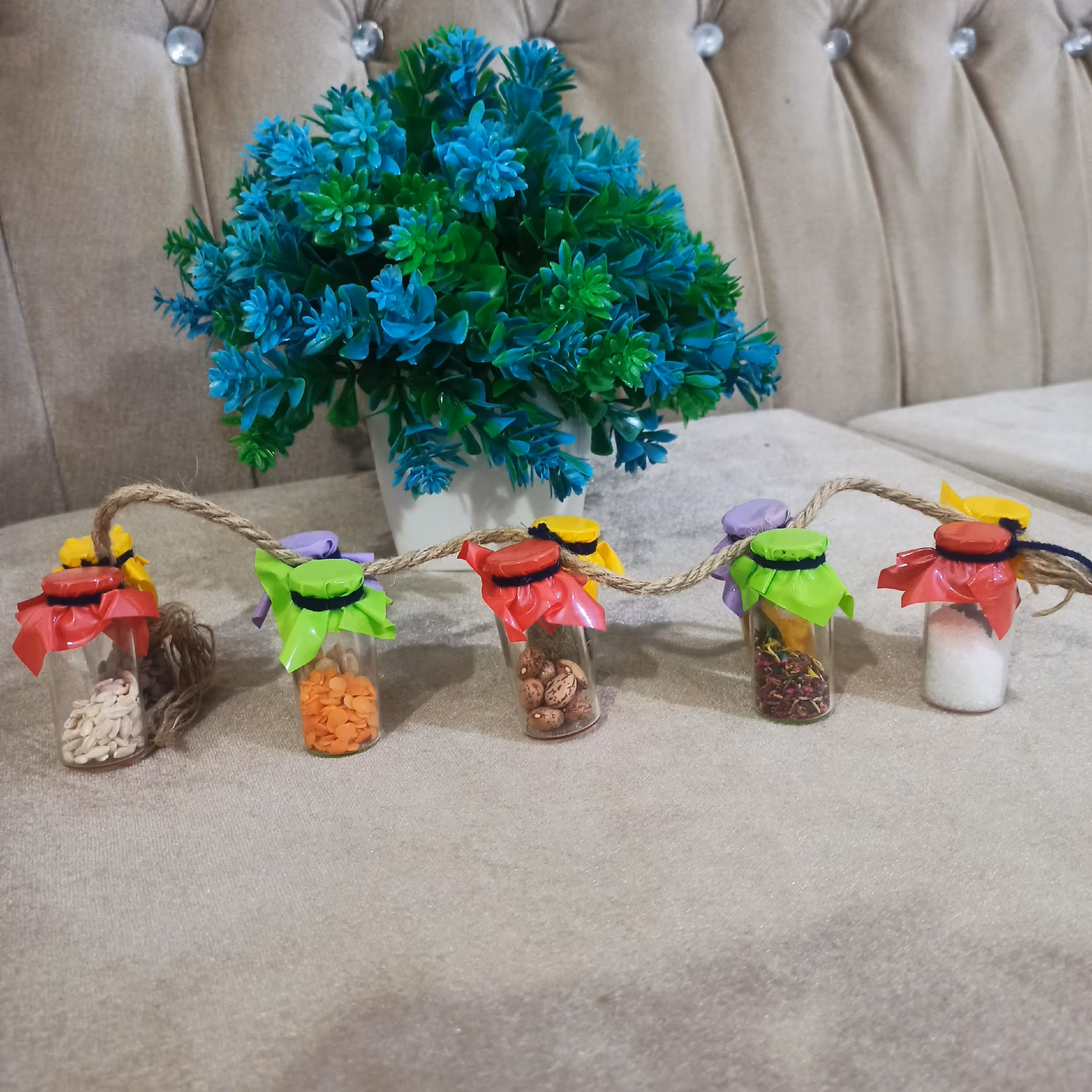 ریسه ادویه و حبوبات آشپزخانه غرفه آنلاین شاپ ایلیا