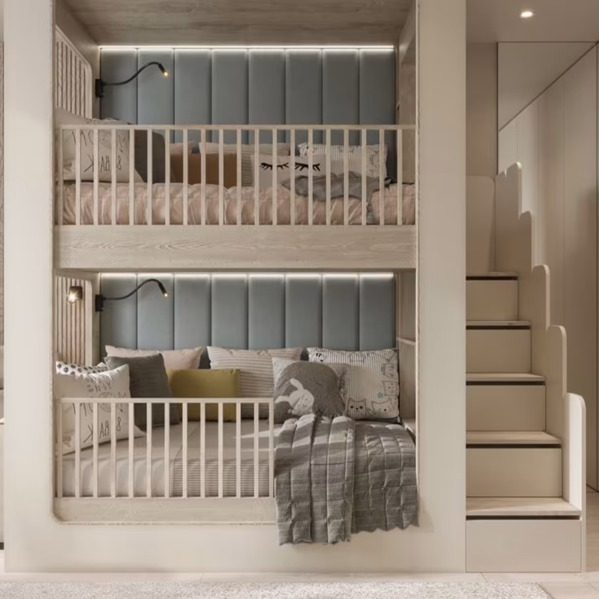 تخت  دو طبقه  شاسی دار