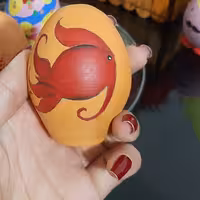 تخم مرغ رنگی ماهی