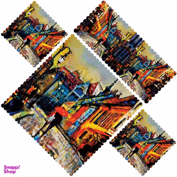 ست 4 تکه رومیزی مدل S31-42121