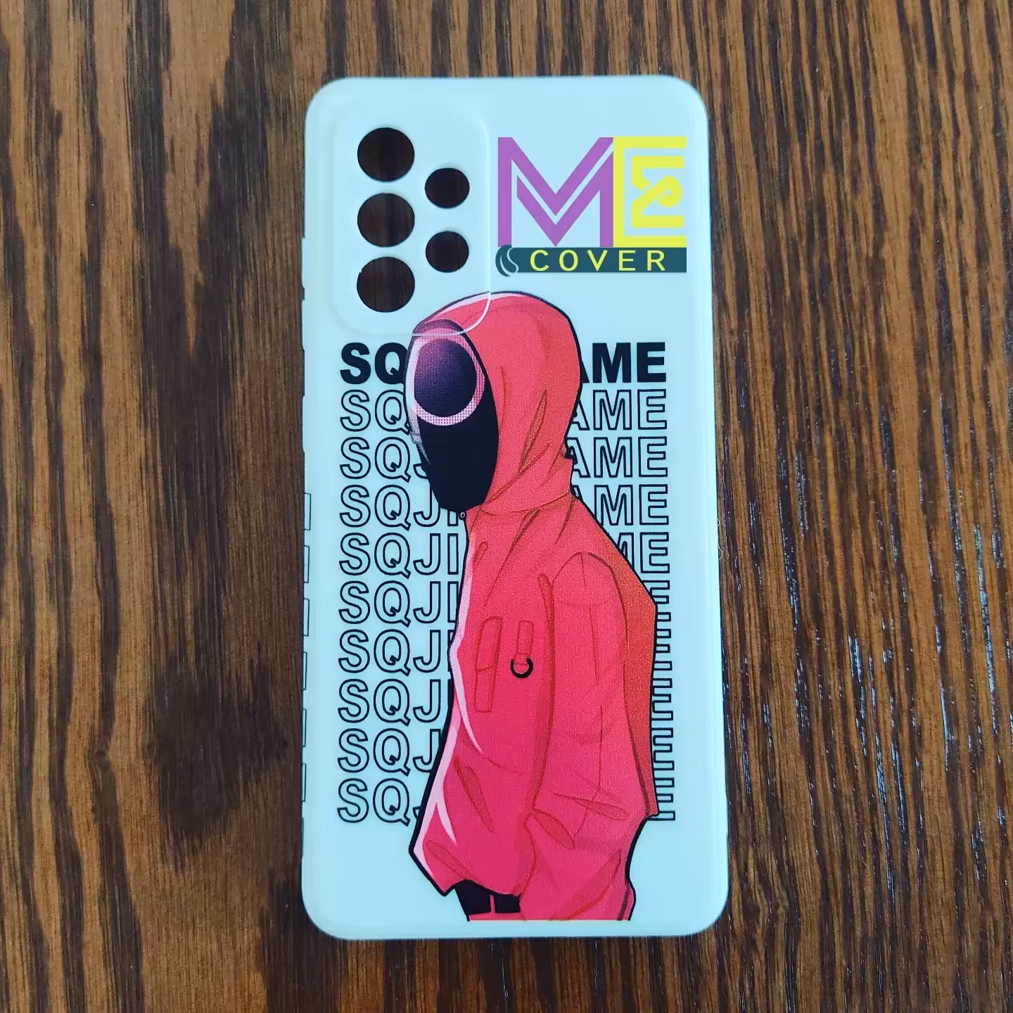 قاب گوشی ژله ای طرح squid game مدل galaxy a52