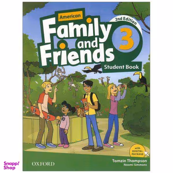 کتاب American Family and Friends 3 اثر Tenny Quintana نشر ابداع