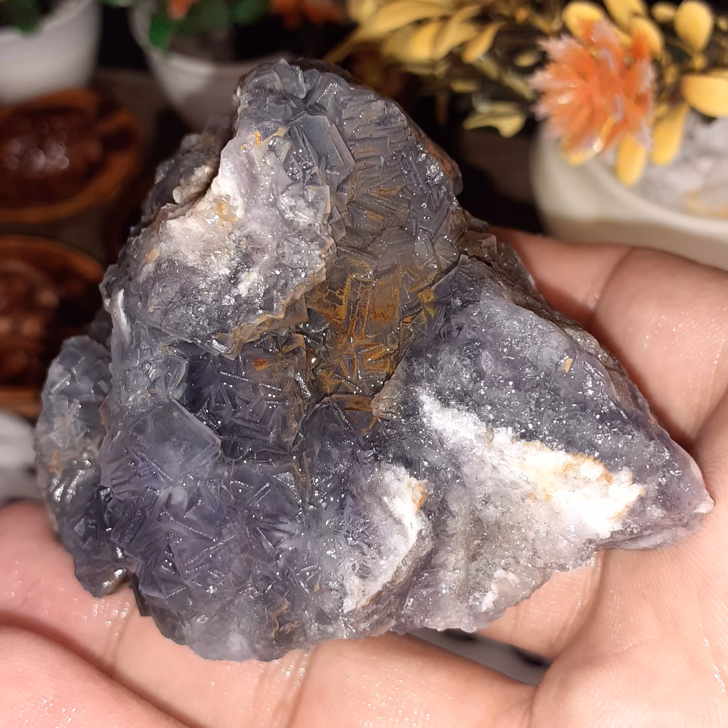  فلورین با فلوریت  کلکسیونی با وزن 224گرم(کد18)