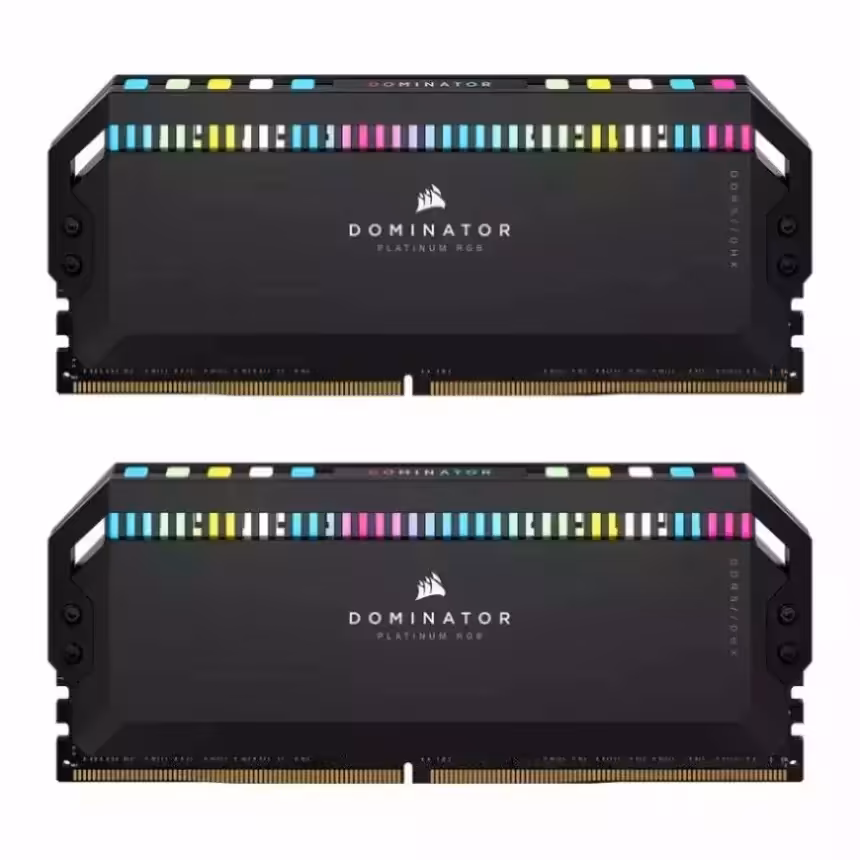 رم کورسیر DOMINATOR PLATINUM RGB 32GB 16GBx2 6000MHz CL36 DDR5