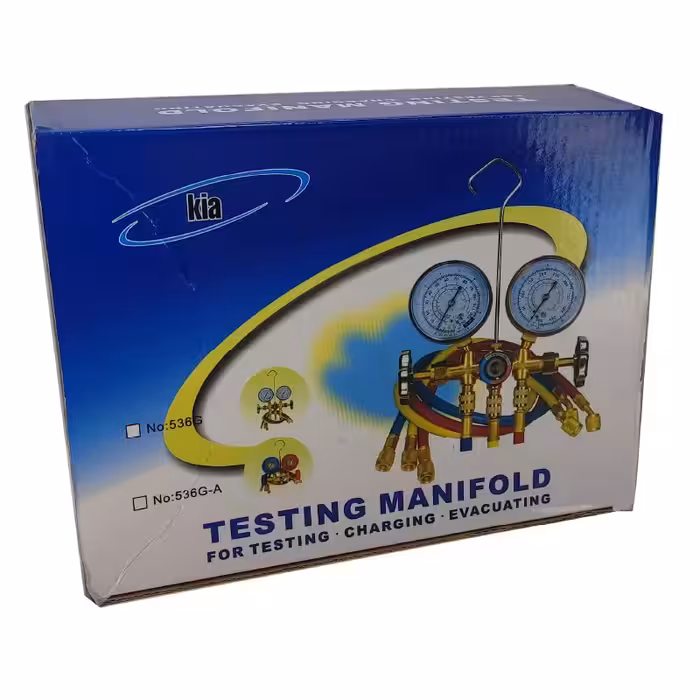 گیج دوقلو کیا با 3عدد شنگ ( منیفولد سرویس )