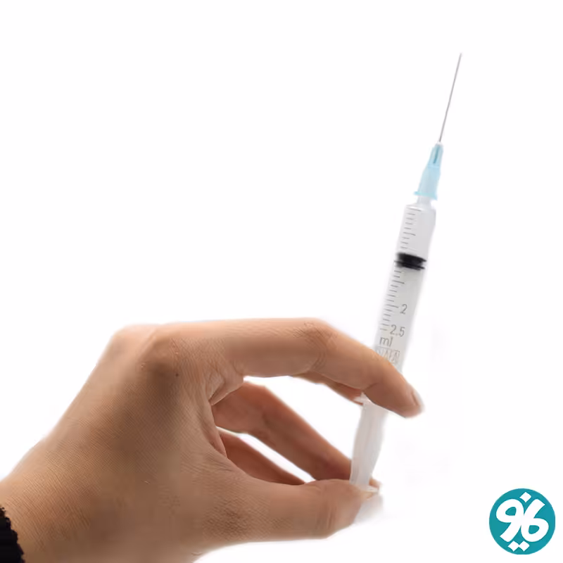 سرنگ سه قطعه فشاری لوئراسلیپ شفا 2.5 سی سی