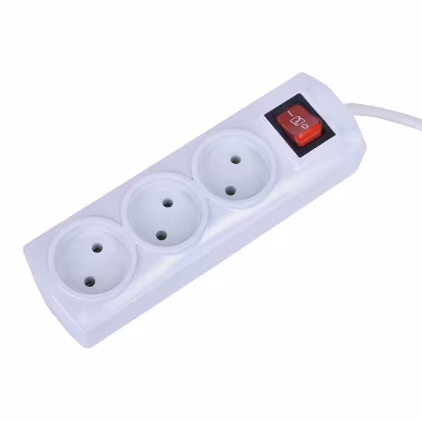 سه راهی برق کاوه با کابل 2.5 متری .16 آمپر