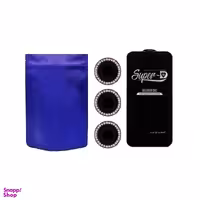 محافظ لنز دوربین مدل نگینی کد MB مناسب سامسونگ Galaxy A24 به همراه محافظ صفحه نمایش SuperD