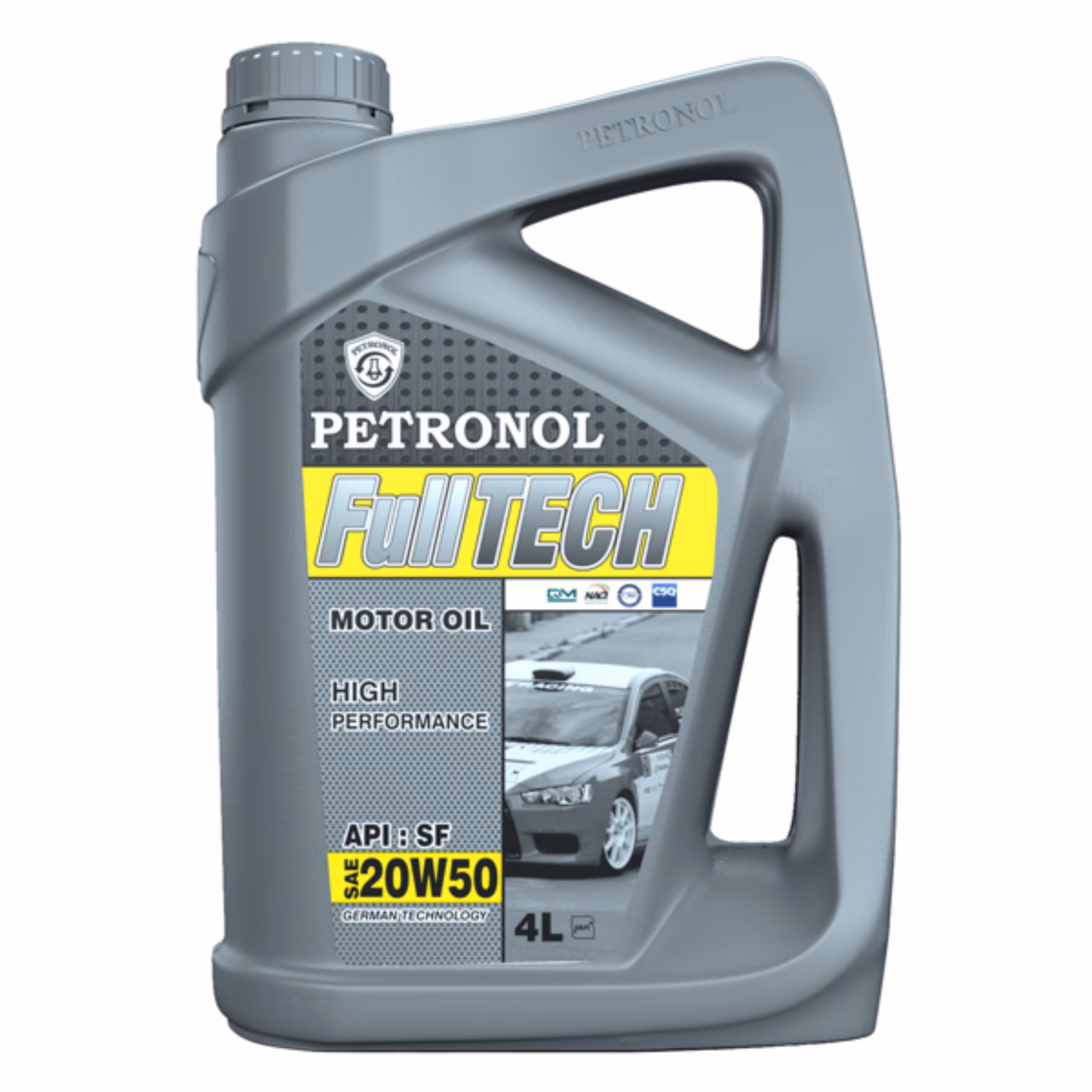 روغن موتور خودرو پترونول فول تک 20W50 حجم 4 لیتر