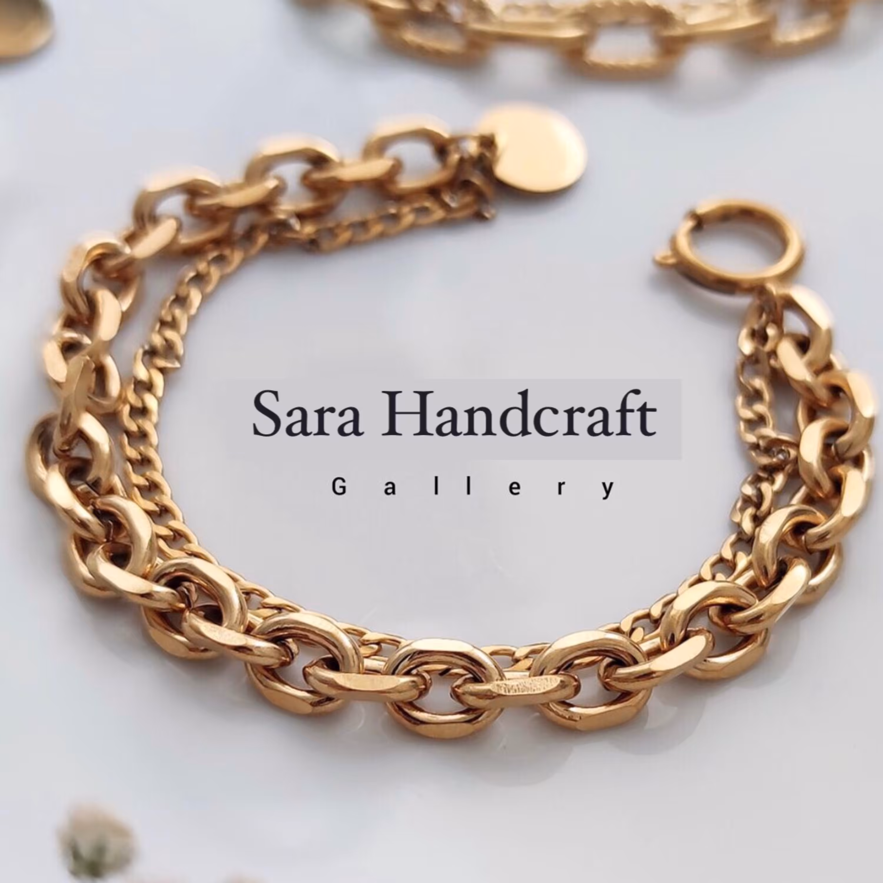 دستبند دولاین استیل