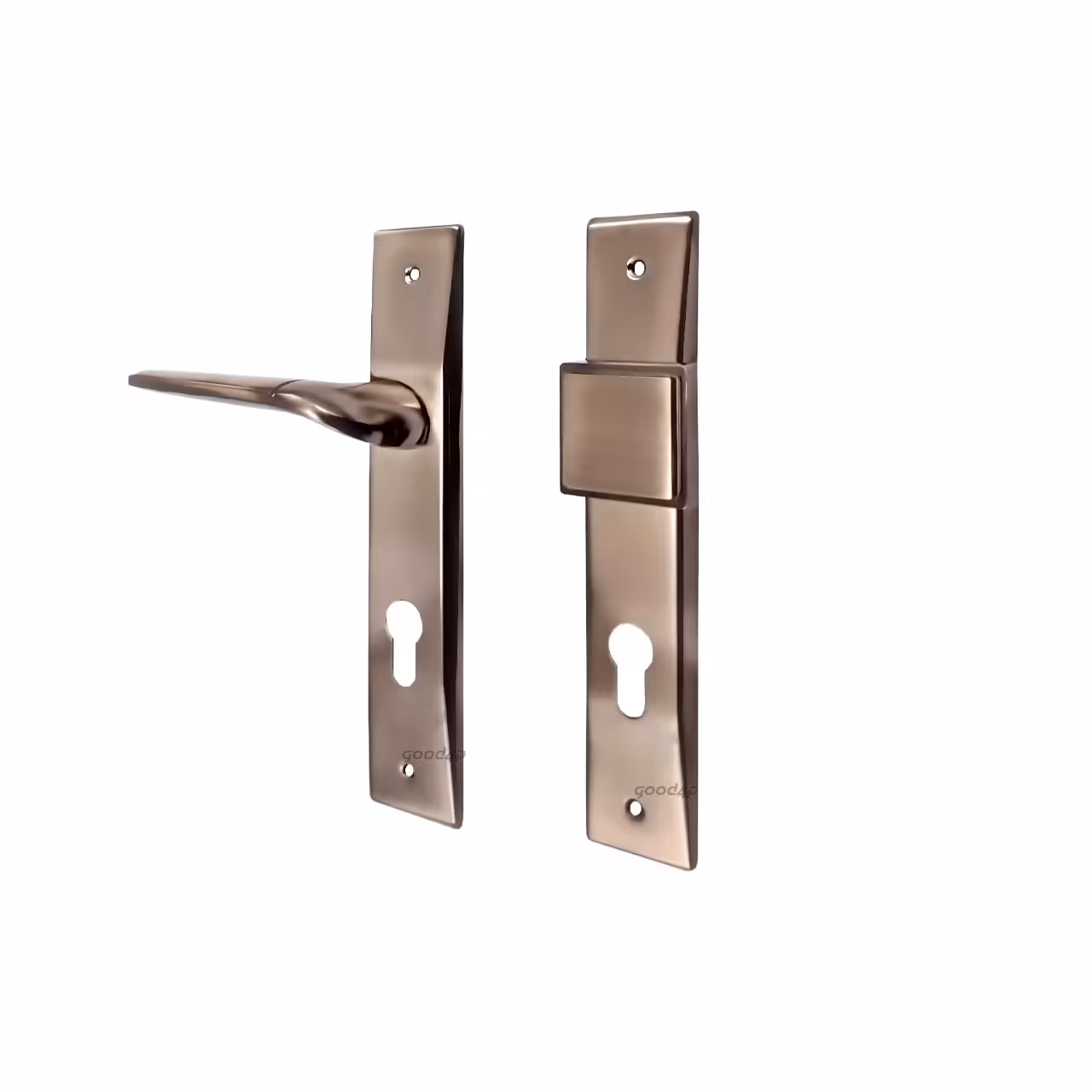 دستگیره پلاک آپارتمانی راست نسکافه ای نیکو مدل 200