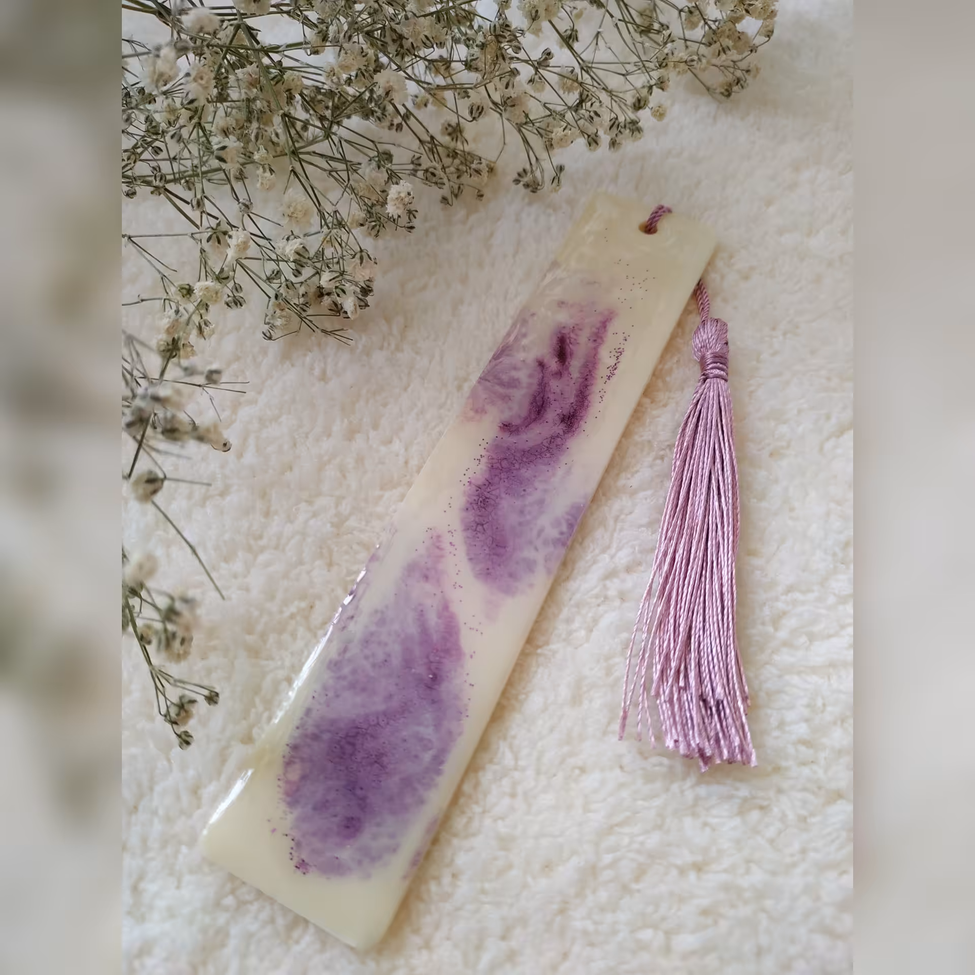 بوک مارک رزینی مدل آبرنگی