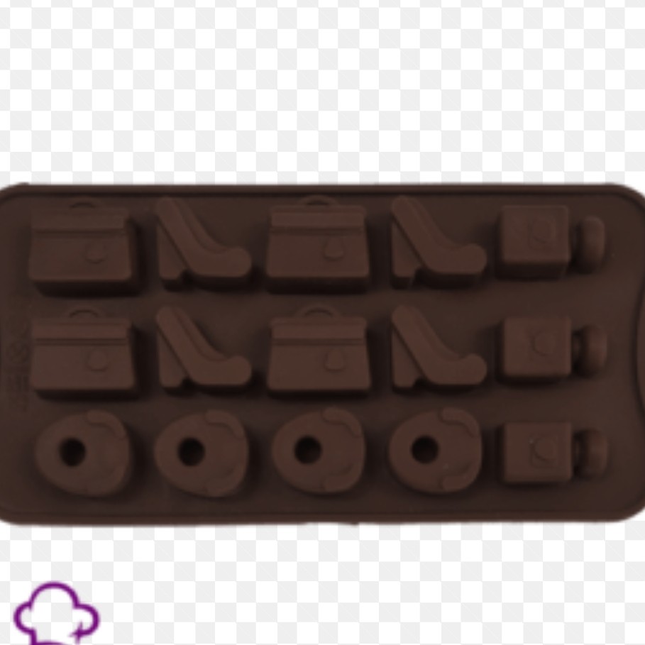 قالب شکلات کیف و ادکلان و کفش کد 22