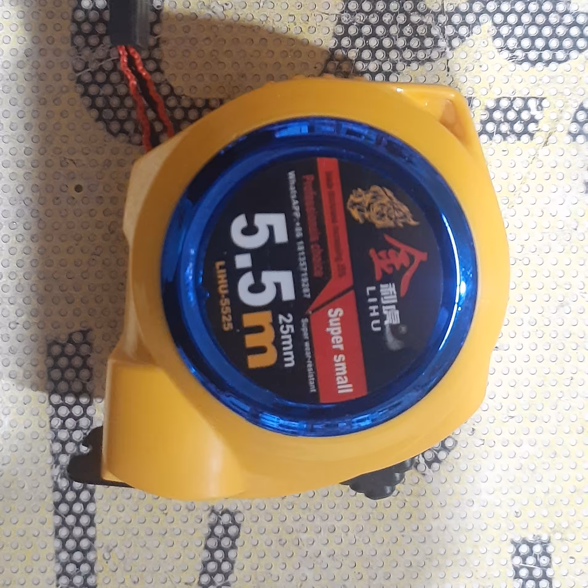 متر 5.5 متری فنری زرد لیهو