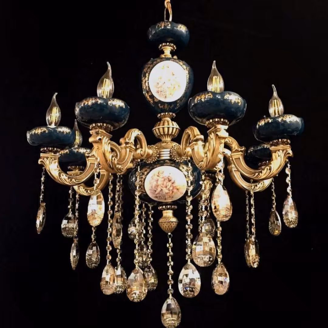 لوستر سرامیکی طرح فرشته