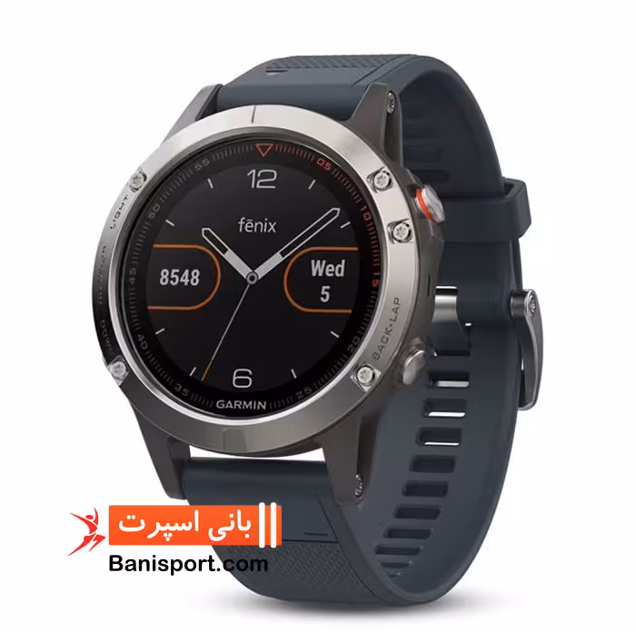 ساعت ورزشي گارمين مدل Fenix 5 Silver