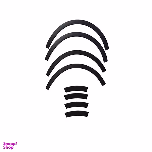 زه گلگیر خودرو مدل d11 مناسب رنو ساندرو مجموعه 8 عددی