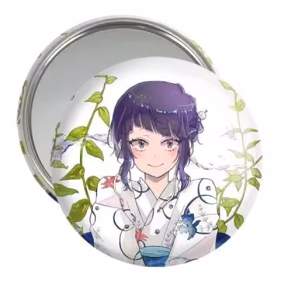 آینه جیبی خندالو مدل کیوکا جیرو انیمه آکادمی قهرمان من کد 11577