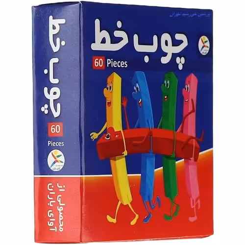 چوب خط آموزشی آوای باران کارتن 72 بسته