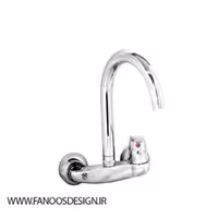 شیر ظرفشویی باستان مدل دیواری آذین