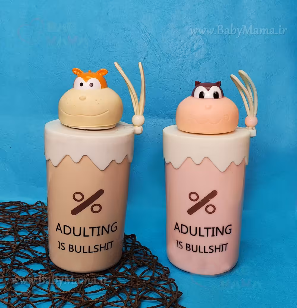 قمقمه شیشه ای مدل عروسکی