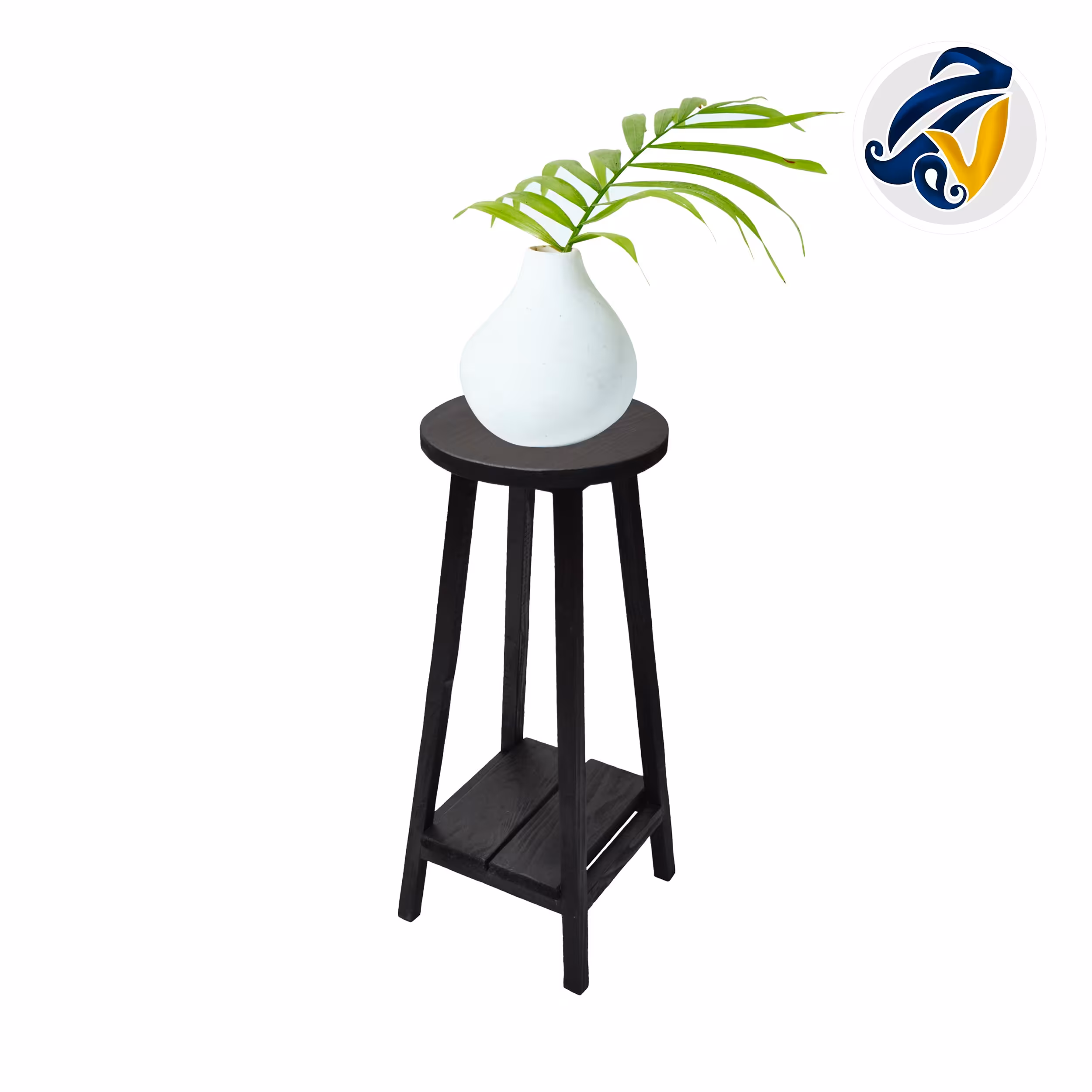 چهارپایه چوبی تماما چوب روسی در رنگ های مختلف ارتفاع 60 سانتی متر