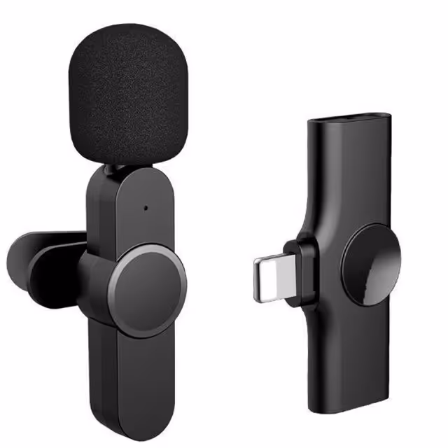 میکروفون یقه ای k8 بی سیم تایپ سی فروش بصورت تک و عمده