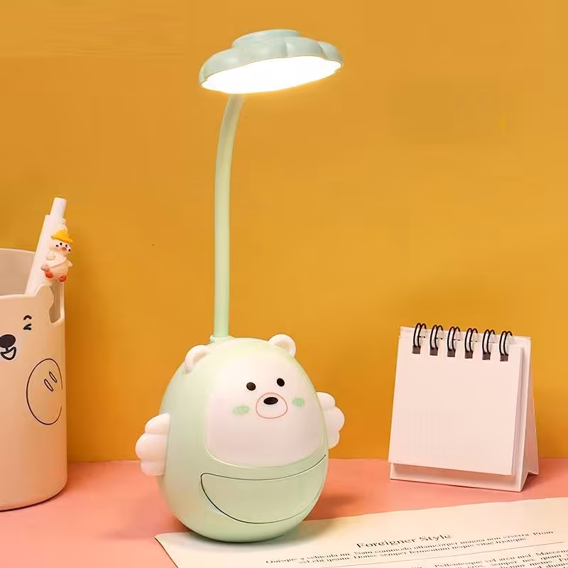 چراغ مطالعه فانتزی و شارژی جدید - همراه با چراغ خواب رنگی - تخفیف1سالگی-زیر قیمت